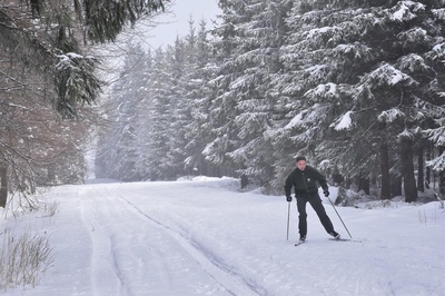 Omgeving van de Mont-Rigi, eind april 2016. Bron: facebook « Les skieurs réunis des Hautes-Fagnes »