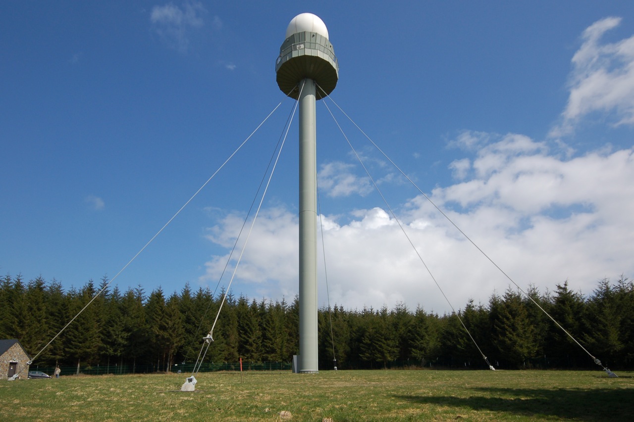 De weerradar van Wideumont